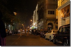 mumbai police - security was everyhwere